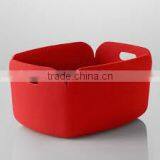 Felt Fabric Baskets for Storage With Tote thumbnail-1