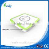 10000mah Solar Power Bank With Induction Charger Led Light and Mini Fan for Smart Phone thumbnail-4