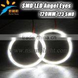 123 Pcs *4 Rings 3014SMD Leds, 120MM Popular Auto Car Led Light for BMW for Honda for BYD Etc.