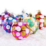 6cm christmas ball 6pcs/set Cellular models