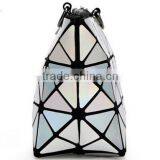 2016 Newest Design Lady Small Handbags With Plastic Check thumbnail-3