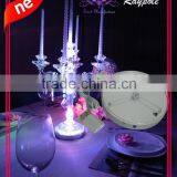 8 Inch Tall Wedding Centerpiece Vase Light Base/RGB Led Centerpiece Light for Wedding Party Decoration thumbnail-3