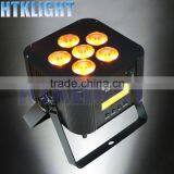 Wireless Battery 6*10w 4in1 Rgbw Mini Stage Lighting