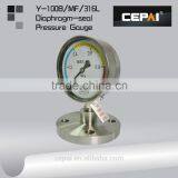 Diaphragm Seal Pressure Gauge With Glycerin Filled thumbnail-3