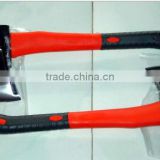 DOUBLE FACE AXE WITH PLASTIC COATING HANDLE