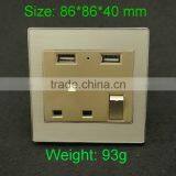 China Supplier Manufacture Electric Wall Switch and Socket Power Strip Usb thumbnail-5