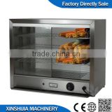 Electric commercial hot food diaplay shelf