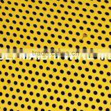 Yellow Epoxy Resin Coatings Aluminium Plate Punched Metal Screens