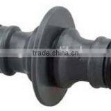 2 Way Hose Coupling Garden Plastic Quick Hose Connector thumbnail-1