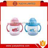 Latest Style High Quality Lovely Cartoon Portable Cup With Sucker and Cover 250ml thumbnail-1
