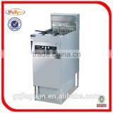 Stainless Steel Gas Deep Fryer With Temperature Controller Device in Guangzhou(GF-72A) thumbnail-2