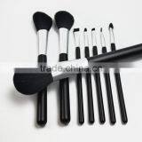 Synthetic Hair Brush Material Black Plastic Handle Material Cosmetic Makeup thumbnail-5