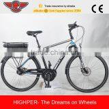 China 250W Hub Motor City Electric Bicycle (EL02B) thumbnail-1