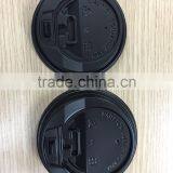 Custom Disposable Coffee Cups Black Lids thumbnail-1