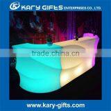 Glowing High Quality Bar Counter Led Light Wave Bar Wave Shape Bar Table