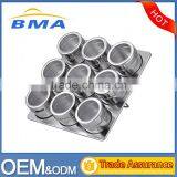 Amazon Hot Sale Stainless Steel Magnetic Kitchen Spice Rack thumbnail-1