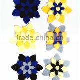 Flower Felt Stickers, Flower Peel off Sticker, Flower Wall Sticker thumbnail-2