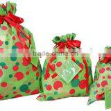 Large Felt Christmas Gift Bag Santa Sack - Two Designs Available thumbnail-5