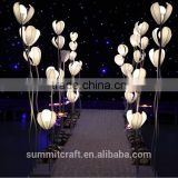 LED flower stand wedding aisle decor