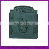 Antique Indoor Cast Iron Stove Door thumbnail-1