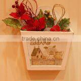 Wooden Wall-mounted Flowerpot Multi-functional Wooden Flower Pot thumbnail-2