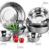 Stainless Steel Mixing Bowl Set,Salad Bowl,soup Bowl thumbnail-4
