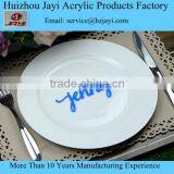 Acrylic Wedding Place Card Alternative, Place Setting, Wedding Party Acrylic Name Tag thumbnail-2