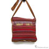 Ethnic Pattern Handbag, Various Color and Design, Made in Vietnam thumbnail-1