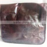 High Quality Handmade Vintage Pure Goat Leather Sling Bag thumbnail-3