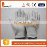 DDSAFETY 10 Gauge 100% White Aramid Fiber Knitted Cut Resistant Safety Glove thumbnail-1