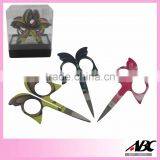Fashion Style Carbon Steel Cosmetic Eyebrow Scissors thumbnail-6