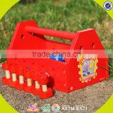 2017 Wholesale Kids Wooden Toy Tool Set Diy Baby Wooden Toy Tool Set New Design Children Wooden Toy Tool Set W03D035 thumbnail-5