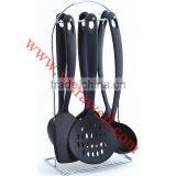 NY-1090 6-Piece Nylon Utensils Set With Holder thumbnail-1