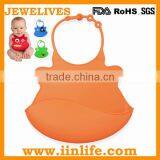 Wholesale Blank Baby Bibs With Collar thumbnail-1