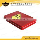 Flat Square Tin Box in 4c Cmyk Print for Promotion Gift thumbnail-2