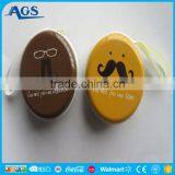 Funny Smiling Face Yellow Round Coin Purse thumbnail-5