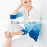 Women's Knitting Cotton Tie Dye Shirt thumbnail-1