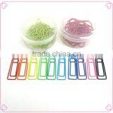 Red Color PET Coated Metal Wire Clips OEM Drinking Bottle Shaped Document Clips thumbnail-6