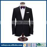 2015 classic style bulk wholesale men's wedding suits black suit & uniform for business & party