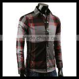 Wholesale China Factory 100% Cotton New Design Stylish Shirts for Men thumbnail-1
