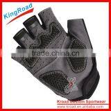 Wholesale Leisure Travel Bicycles Fingerless Gym Cycling Gloves Custom thumbnail-2