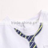New Style Custom Print Tie Two Piece t Shirts for Baby Print Yourself Logo thumbnail-4