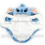 Pet Cartoon Stitch Dog Clothes Puppy Cat Costumes Apparel Winter Coat thumbnail-5