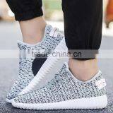 Hot Sale Man Running Breathable Shoe With No Brand Flyknit Fabric Casual Shoes thumbnail-4