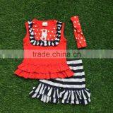 2016 Baby Girls Boutique Outfits Girls Summer Clothing Ruffle Shorts Bib Top With Matching Headband thumbnail-1