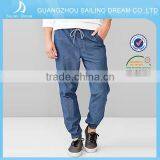 Stylish Navy Blue Fashion Chino Cotton Custom Man Pants for Wholesale thumbnail-1