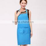 Top Quality Logo Printed Kitchen Cotton Cooking Apron thumbnail-2