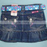 7-16 Girls Denim Skirts#9M5431-42 thumbnail-2