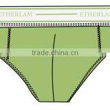 Classic Design Fashion Custom Private Waistband Mens Sexy Underwear/Man Bikini Underwear