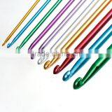 Cheap Wholesale Mixed Color Aluminum Oxide Crochet Hooks Set thumbnail-4